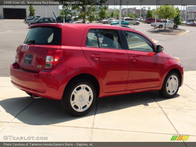 Barcelona Red Metallic / Charcoal Gray 2008 Scion xD