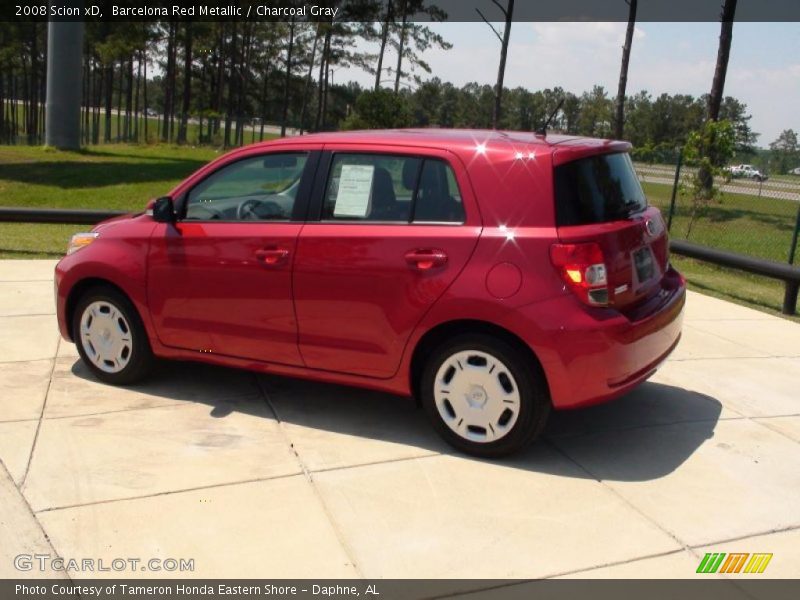 Barcelona Red Metallic / Charcoal Gray 2008 Scion xD