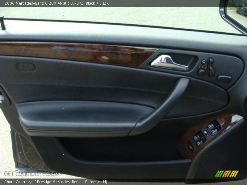 Black / Black 2006 Mercedes-Benz C 280 4Matic Luxury