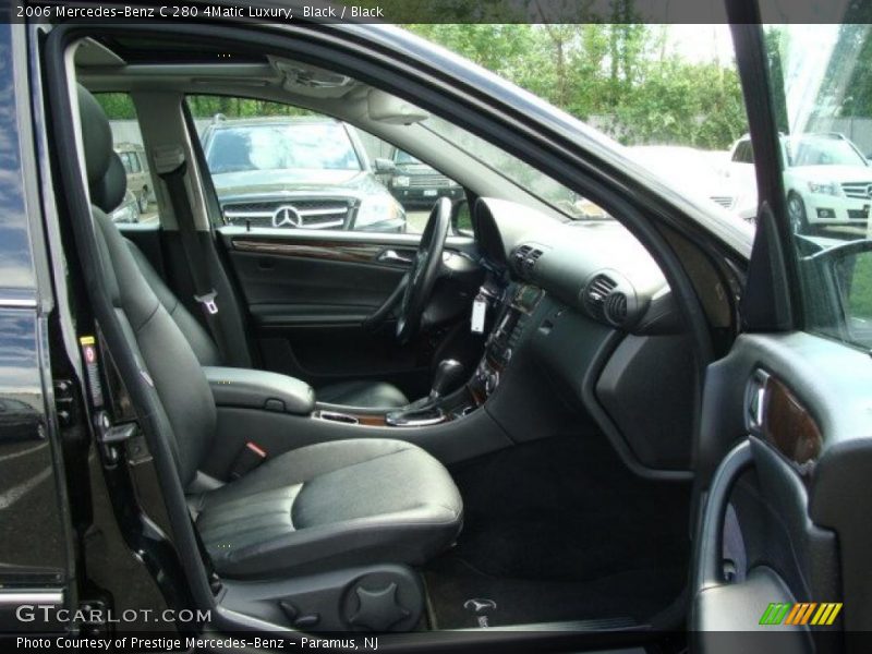 Black / Black 2006 Mercedes-Benz C 280 4Matic Luxury