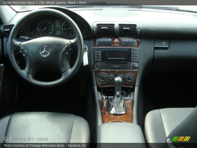 Black / Black 2006 Mercedes-Benz C 280 4Matic Luxury