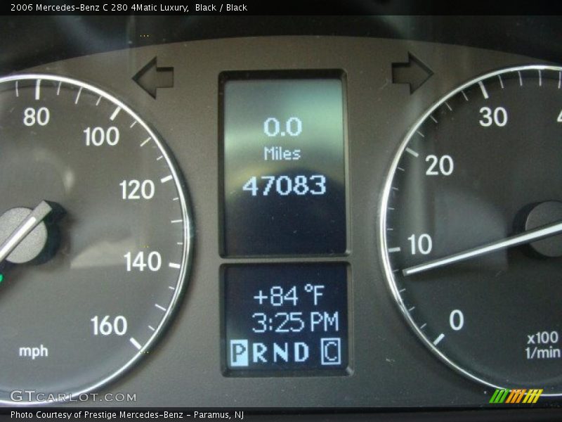 Black / Black 2006 Mercedes-Benz C 280 4Matic Luxury