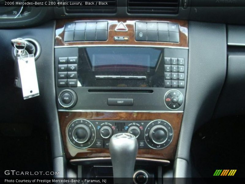 Black / Black 2006 Mercedes-Benz C 280 4Matic Luxury