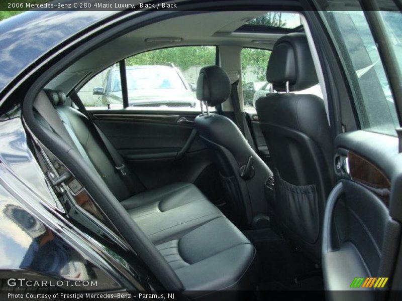 Black / Black 2006 Mercedes-Benz C 280 4Matic Luxury