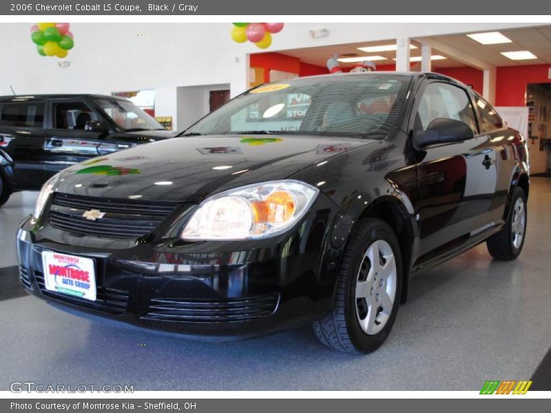 Black / Gray 2006 Chevrolet Cobalt LS Coupe