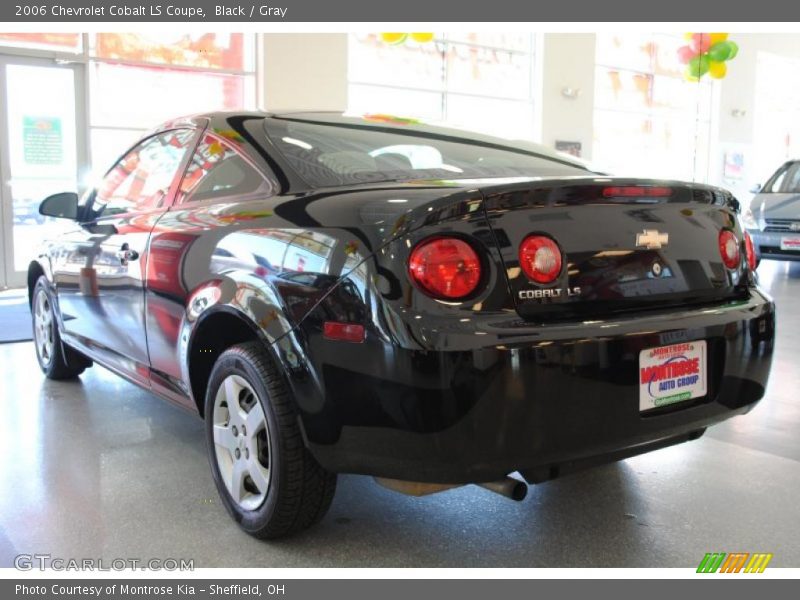 Black / Gray 2006 Chevrolet Cobalt LS Coupe