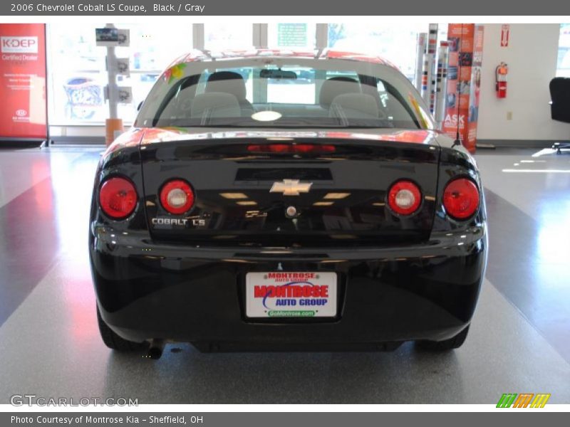 Black / Gray 2006 Chevrolet Cobalt LS Coupe