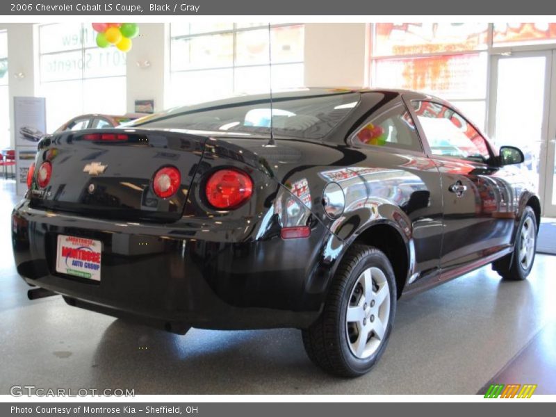 Black / Gray 2006 Chevrolet Cobalt LS Coupe