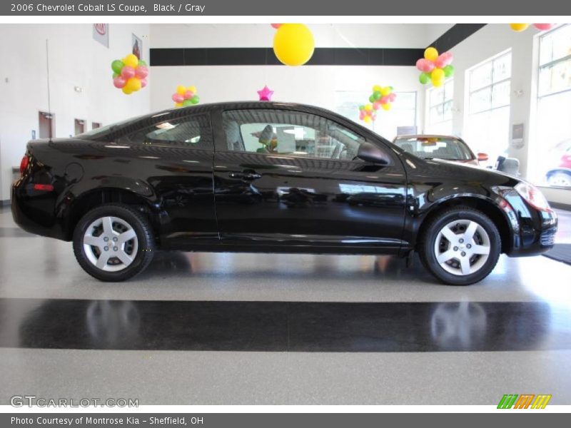Black / Gray 2006 Chevrolet Cobalt LS Coupe