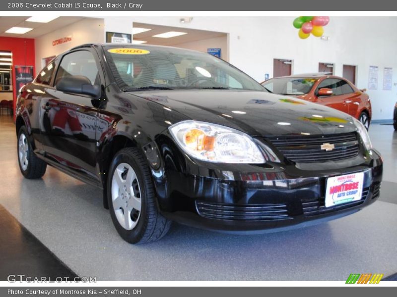 Black / Gray 2006 Chevrolet Cobalt LS Coupe