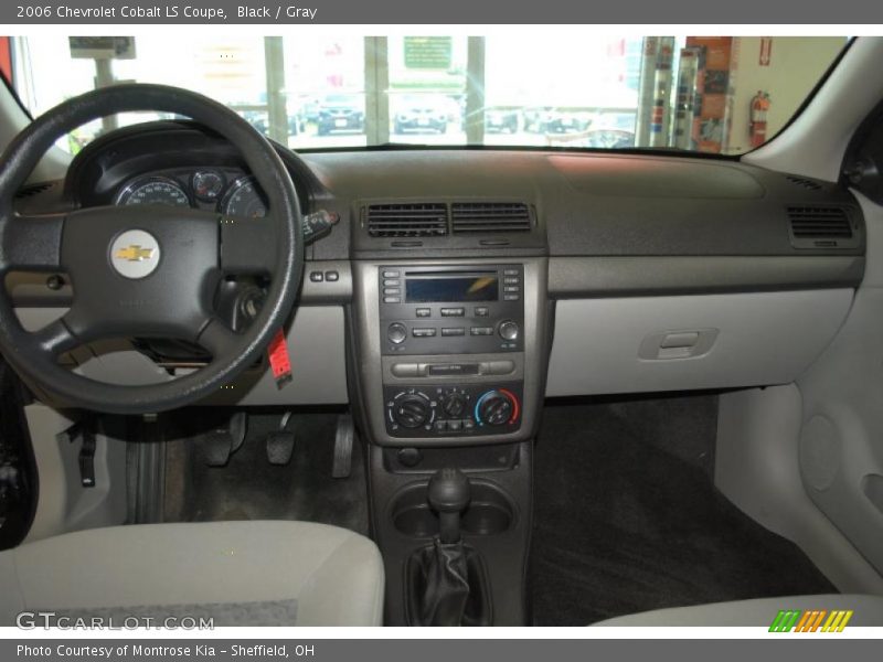 Black / Gray 2006 Chevrolet Cobalt LS Coupe