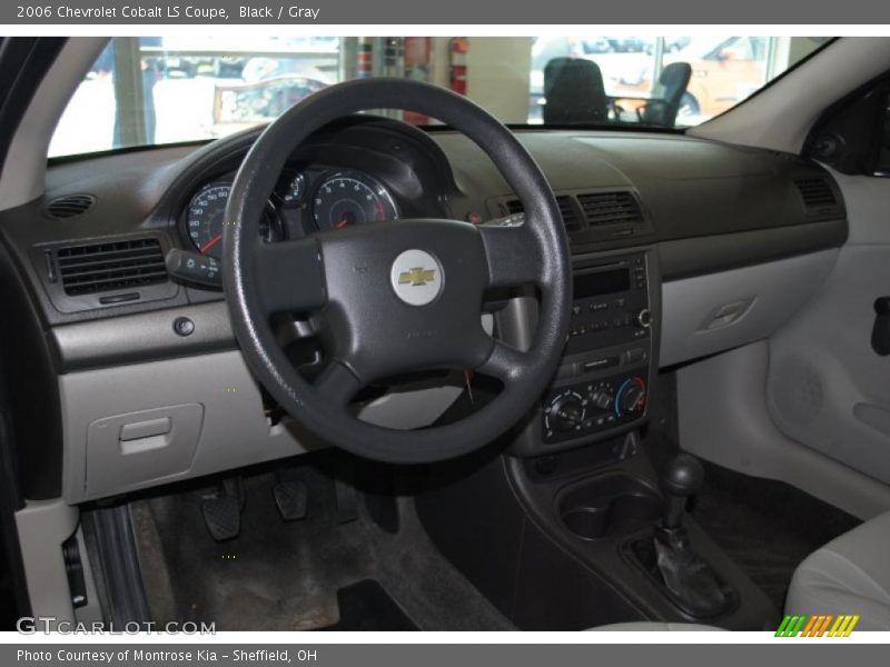 Black / Gray 2006 Chevrolet Cobalt LS Coupe