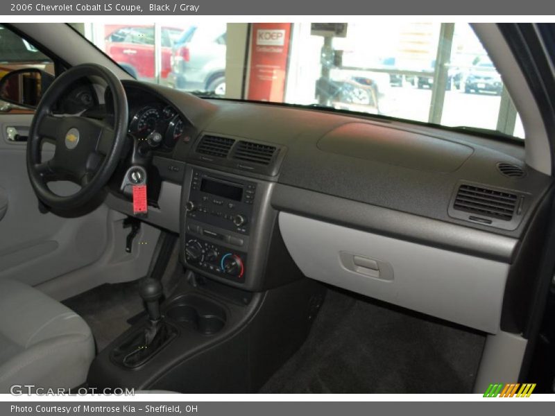 Black / Gray 2006 Chevrolet Cobalt LS Coupe