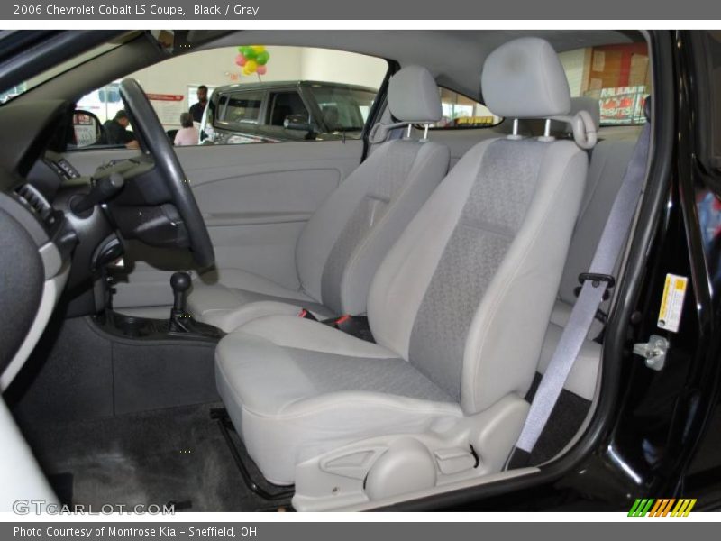 Black / Gray 2006 Chevrolet Cobalt LS Coupe