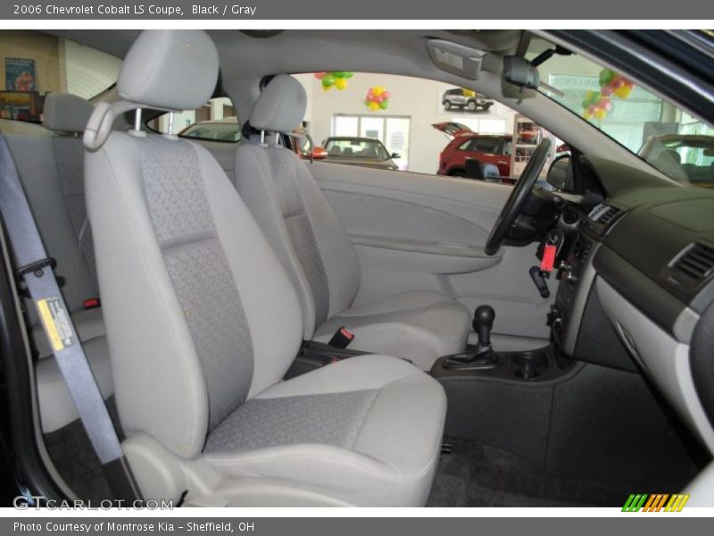 Black / Gray 2006 Chevrolet Cobalt LS Coupe
