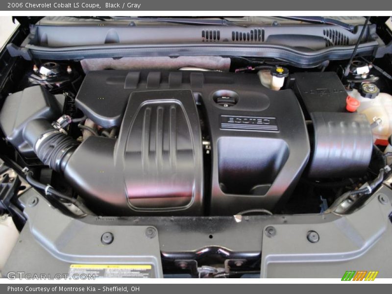 Black / Gray 2006 Chevrolet Cobalt LS Coupe
