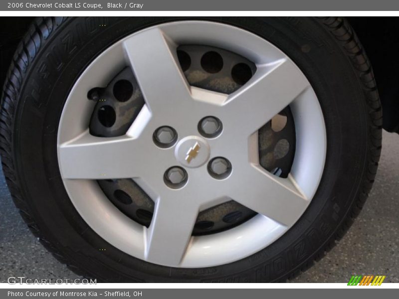 Black / Gray 2006 Chevrolet Cobalt LS Coupe