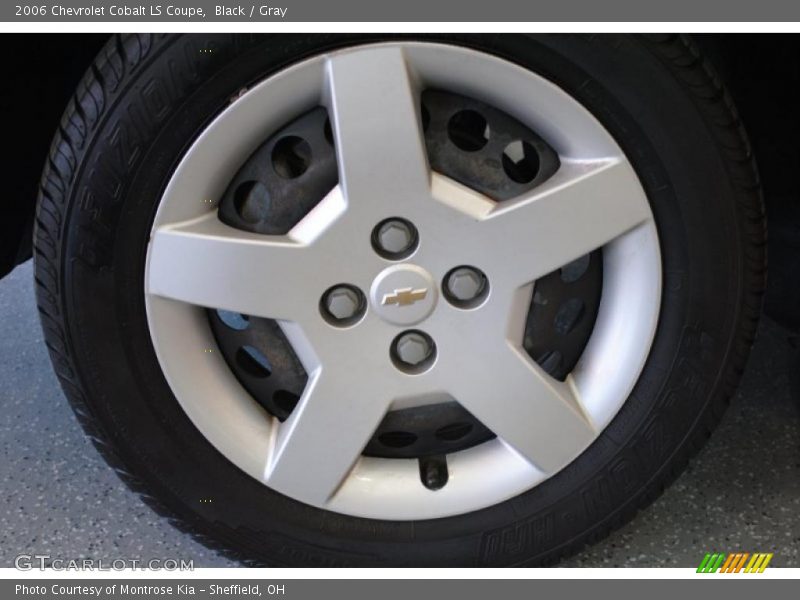 Black / Gray 2006 Chevrolet Cobalt LS Coupe