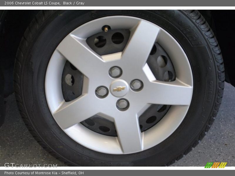 Black / Gray 2006 Chevrolet Cobalt LS Coupe