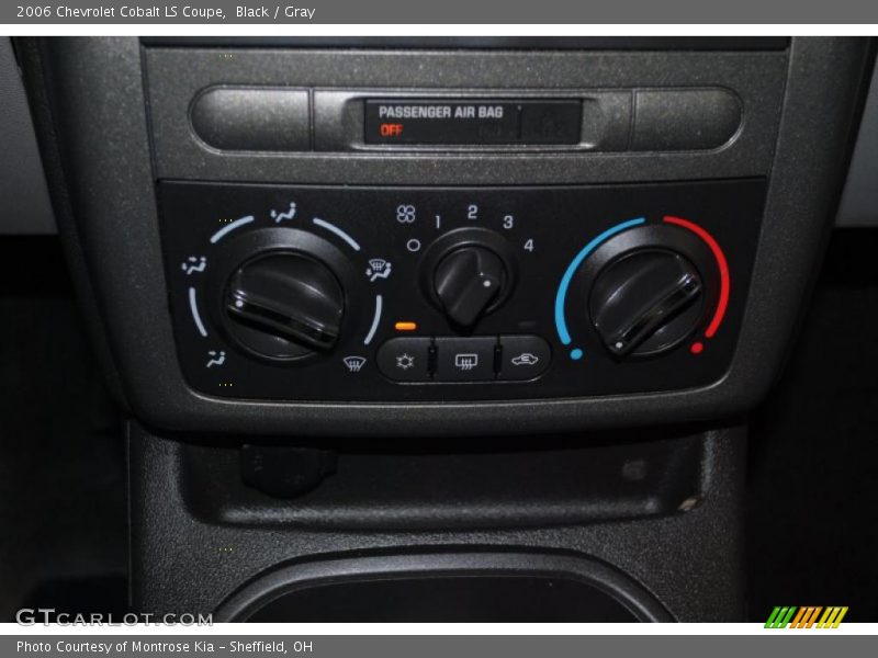 Black / Gray 2006 Chevrolet Cobalt LS Coupe