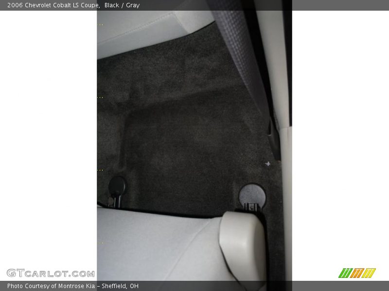 Black / Gray 2006 Chevrolet Cobalt LS Coupe