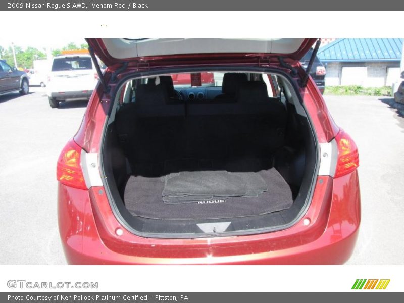 Venom Red / Black 2009 Nissan Rogue S AWD