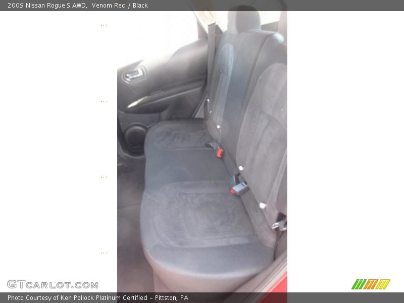 Venom Red / Black 2009 Nissan Rogue S AWD
