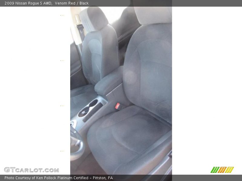 Venom Red / Black 2009 Nissan Rogue S AWD