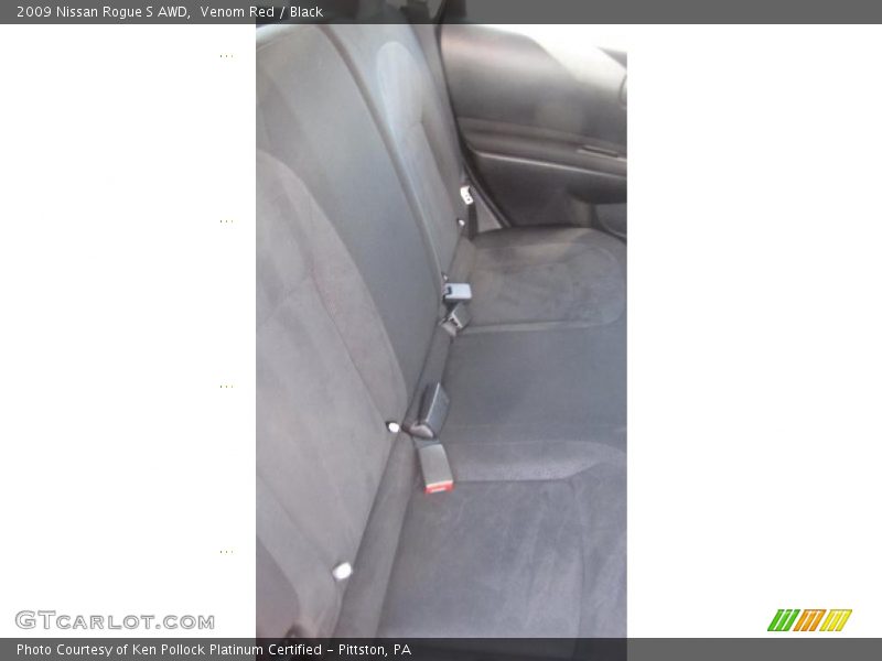 Venom Red / Black 2009 Nissan Rogue S AWD