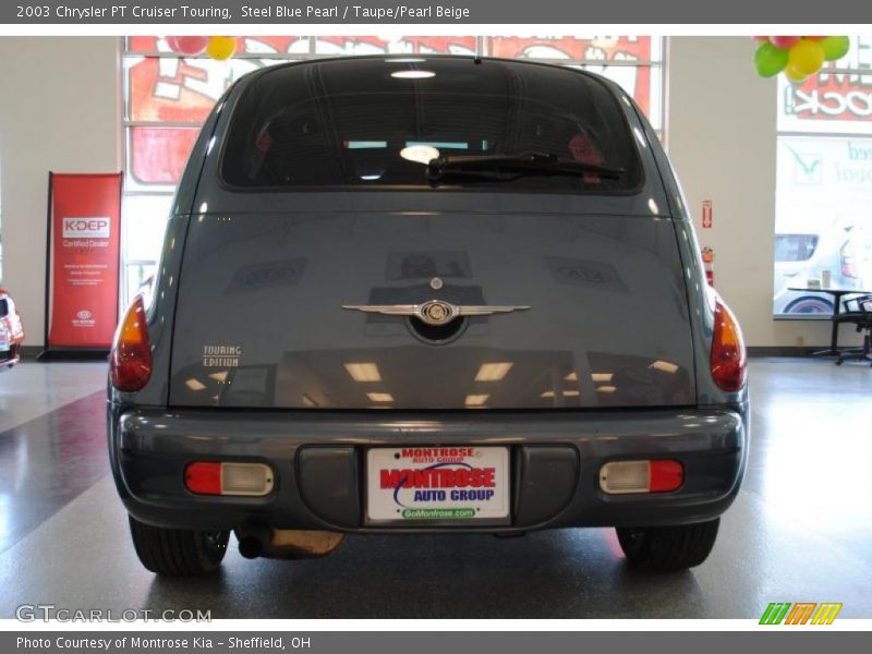 Steel Blue Pearl / Taupe/Pearl Beige 2003 Chrysler PT Cruiser Touring