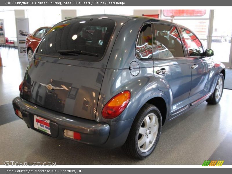 Steel Blue Pearl / Taupe/Pearl Beige 2003 Chrysler PT Cruiser Touring