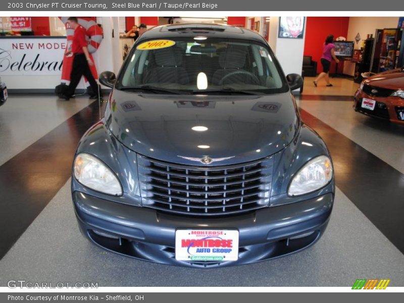Steel Blue Pearl / Taupe/Pearl Beige 2003 Chrysler PT Cruiser Touring