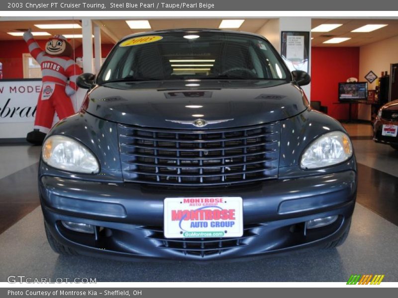 Steel Blue Pearl / Taupe/Pearl Beige 2003 Chrysler PT Cruiser Touring