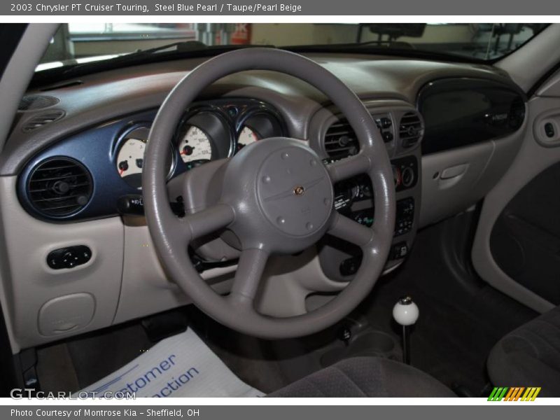 Steel Blue Pearl / Taupe/Pearl Beige 2003 Chrysler PT Cruiser Touring