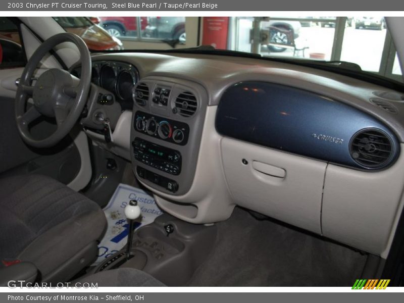 Steel Blue Pearl / Taupe/Pearl Beige 2003 Chrysler PT Cruiser Touring