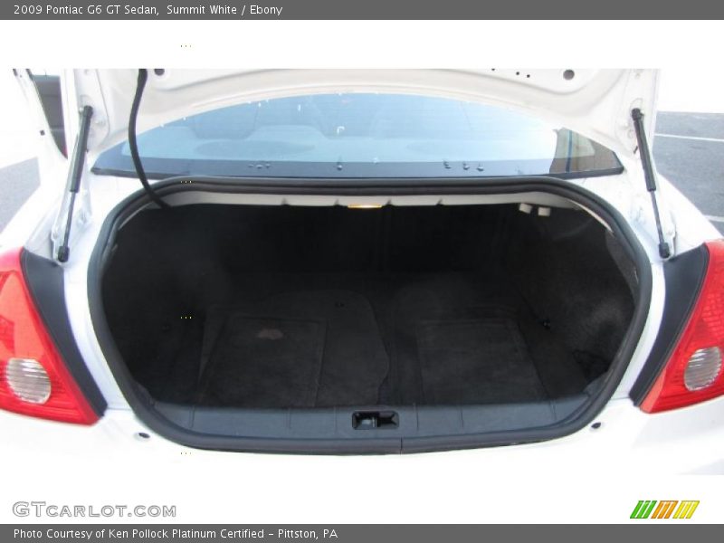 Summit White / Ebony 2009 Pontiac G6 GT Sedan
