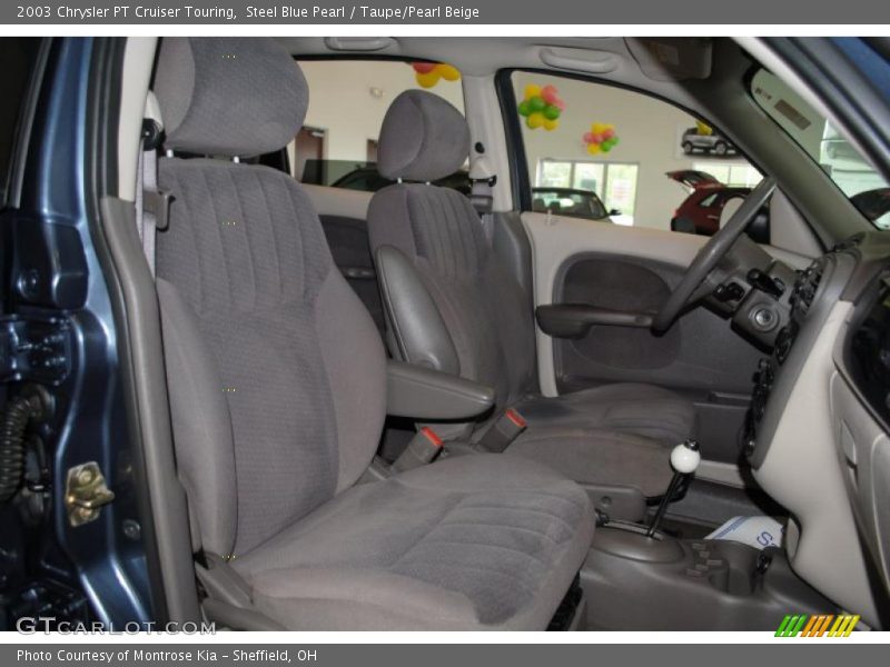 Steel Blue Pearl / Taupe/Pearl Beige 2003 Chrysler PT Cruiser Touring