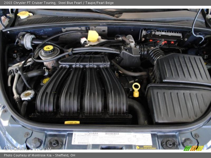Steel Blue Pearl / Taupe/Pearl Beige 2003 Chrysler PT Cruiser Touring