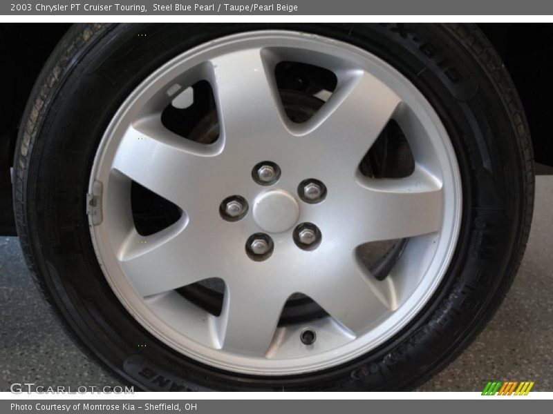 Steel Blue Pearl / Taupe/Pearl Beige 2003 Chrysler PT Cruiser Touring