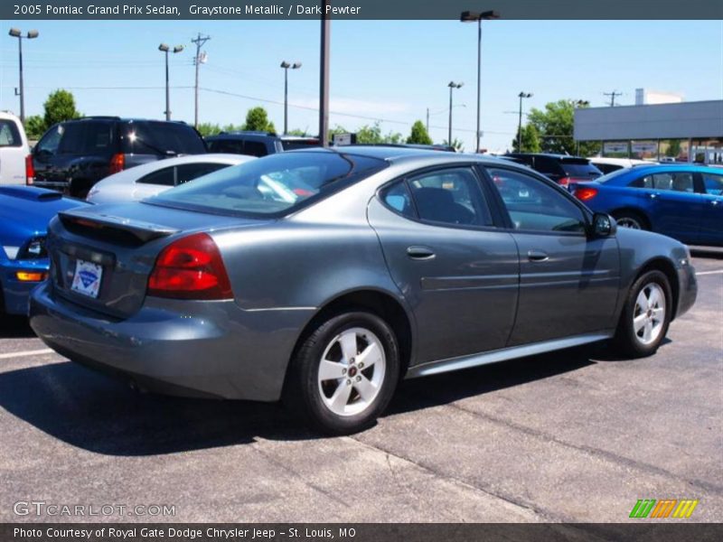 Graystone Metallic / Dark Pewter 2005 Pontiac Grand Prix Sedan