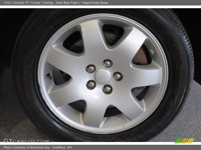 Steel Blue Pearl / Taupe/Pearl Beige 2003 Chrysler PT Cruiser Touring