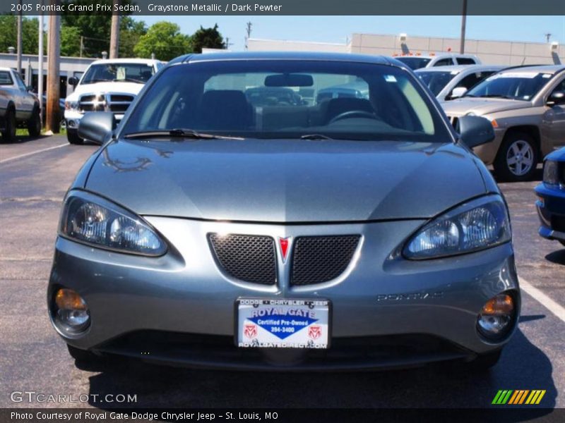 Graystone Metallic / Dark Pewter 2005 Pontiac Grand Prix Sedan