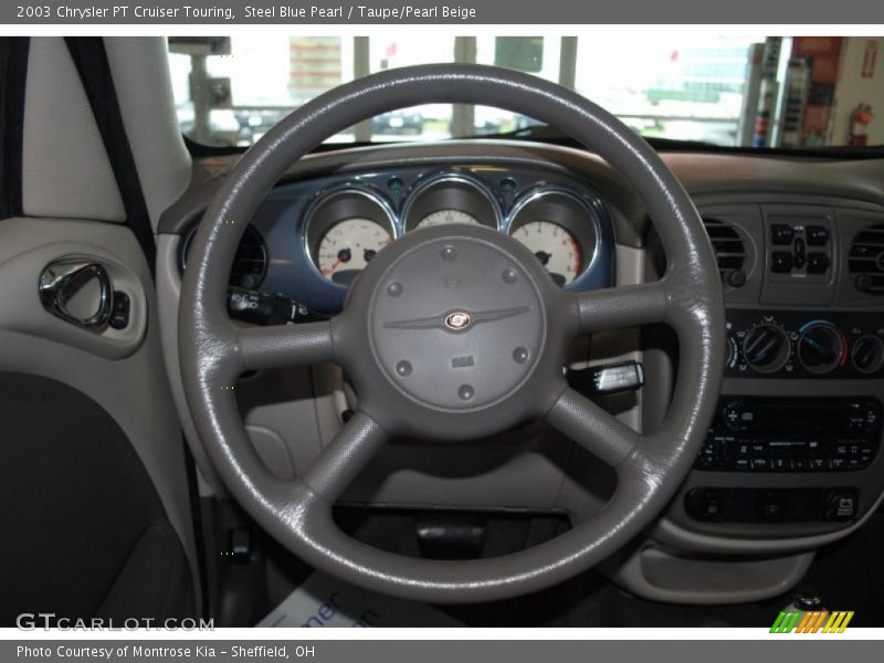 Steel Blue Pearl / Taupe/Pearl Beige 2003 Chrysler PT Cruiser Touring