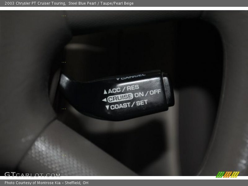 Steel Blue Pearl / Taupe/Pearl Beige 2003 Chrysler PT Cruiser Touring