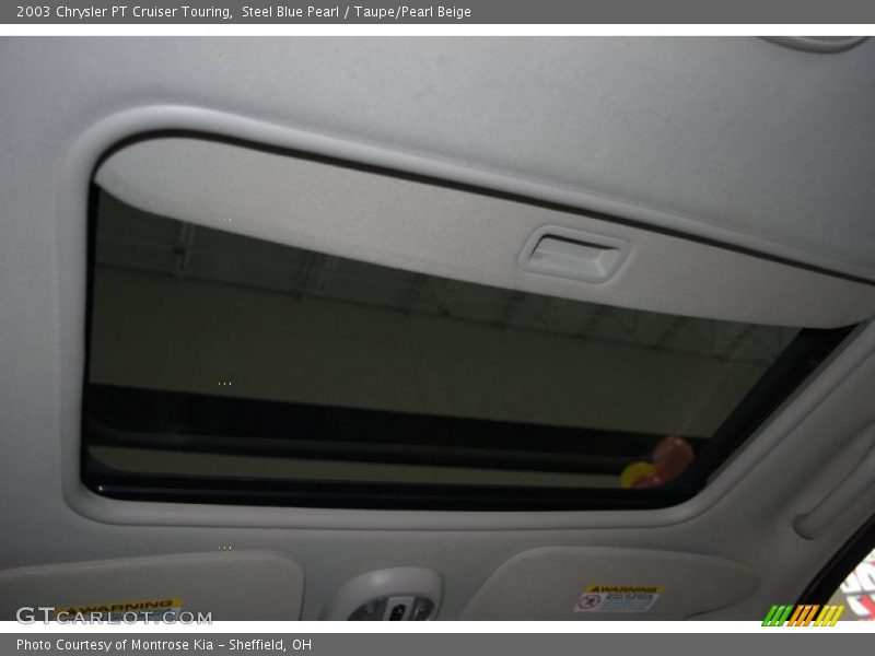 Steel Blue Pearl / Taupe/Pearl Beige 2003 Chrysler PT Cruiser Touring