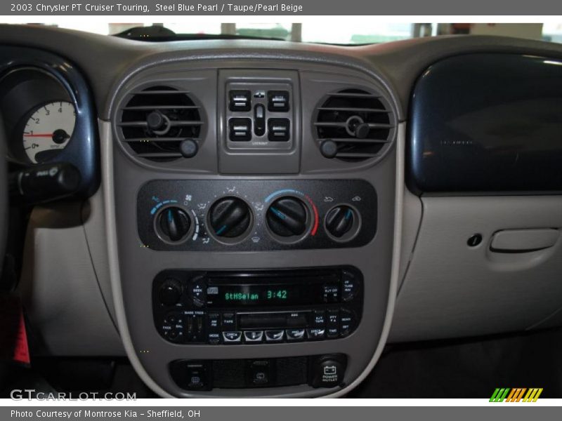 Steel Blue Pearl / Taupe/Pearl Beige 2003 Chrysler PT Cruiser Touring