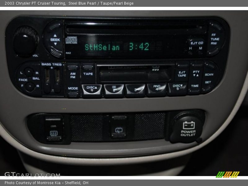 Steel Blue Pearl / Taupe/Pearl Beige 2003 Chrysler PT Cruiser Touring