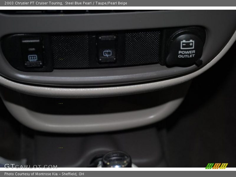 Steel Blue Pearl / Taupe/Pearl Beige 2003 Chrysler PT Cruiser Touring
