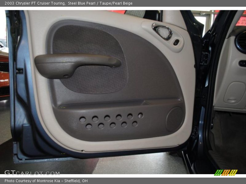 Steel Blue Pearl / Taupe/Pearl Beige 2003 Chrysler PT Cruiser Touring