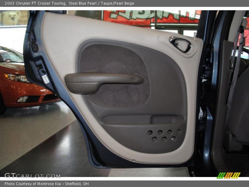 Steel Blue Pearl / Taupe/Pearl Beige 2003 Chrysler PT Cruiser Touring